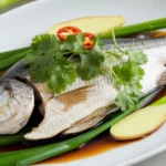 Delicious Ginger-Scallion Steamed Fish