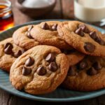 Vegan Butter Chocolate Chip Cookies with Maple Syrup