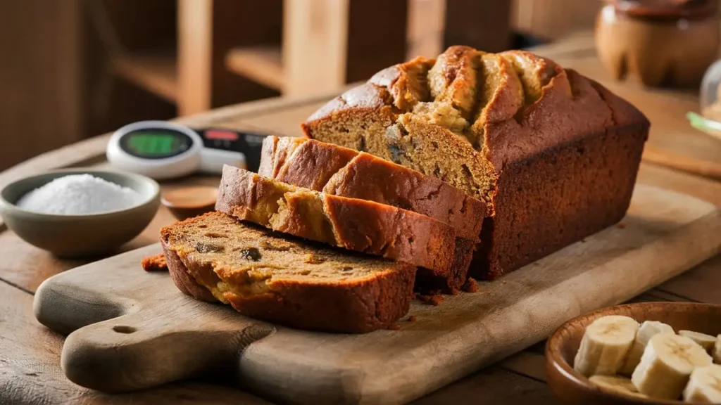 Banana Bread with Sugar Substitute