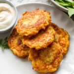 Crispy Cheesy Potato Fritters: A Flavorful Twist on Potato Pancakes