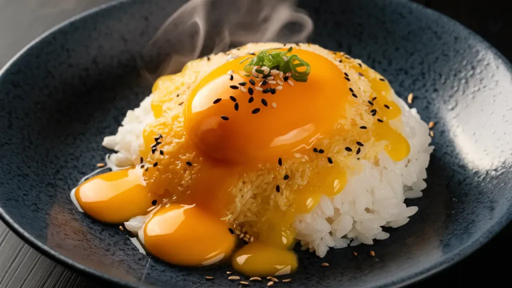 Japanese Tamago Kake Gohan