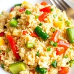 Egg Fried Rice with Vegetables