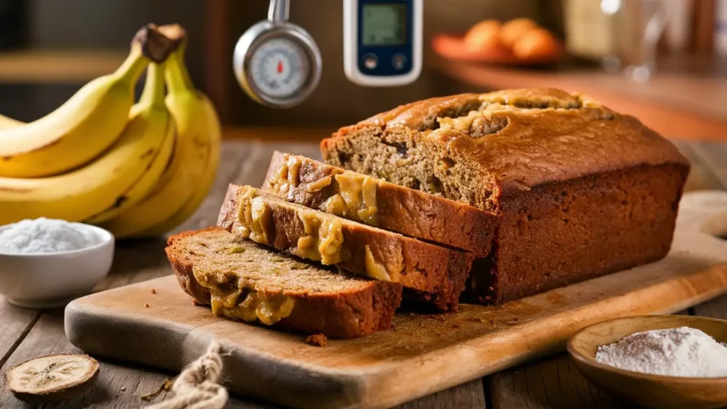 Banana Bread with Sugar Substitute