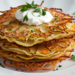 Crispy Potato and Carrot Pancakes