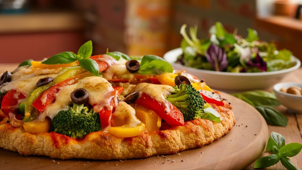 Cauliflower Pizza Crust recipe