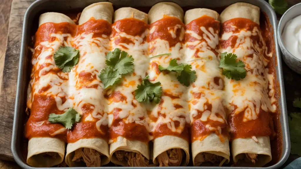 Chicken Enchiladas