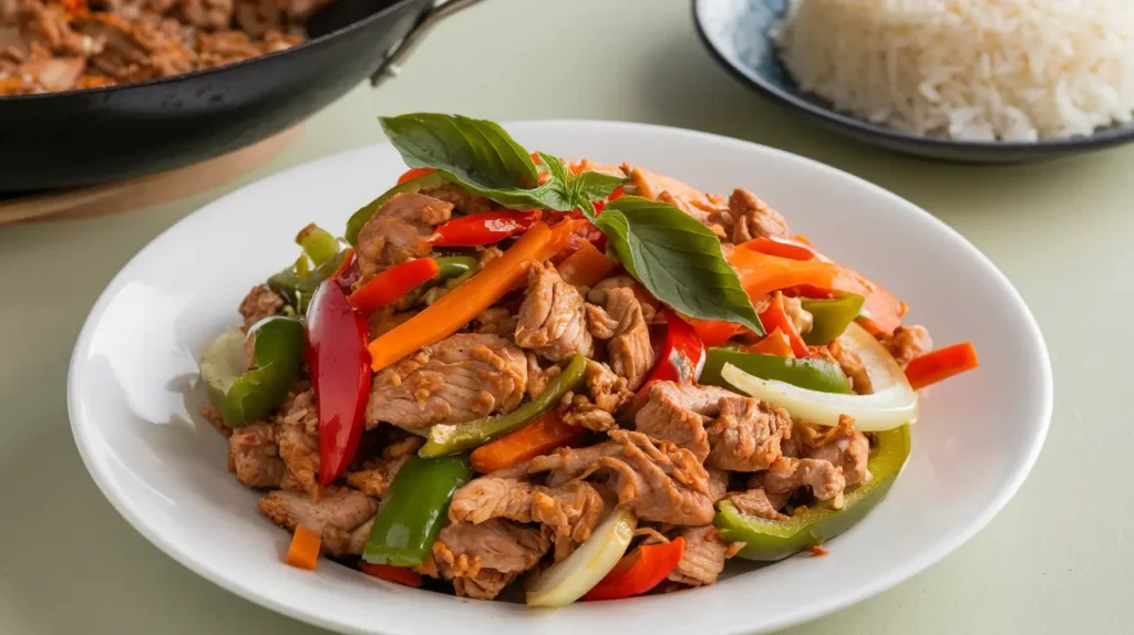 Easy Chicken Mince Stir Fry