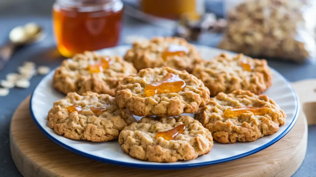 Honey Oatmeal Cookies