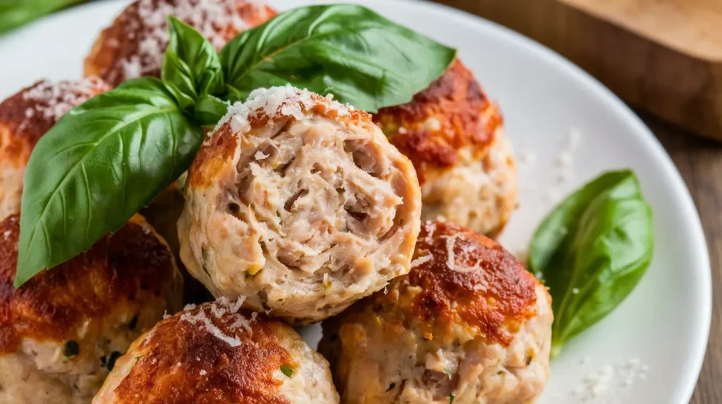 Italian Chicken Mince Meatballs