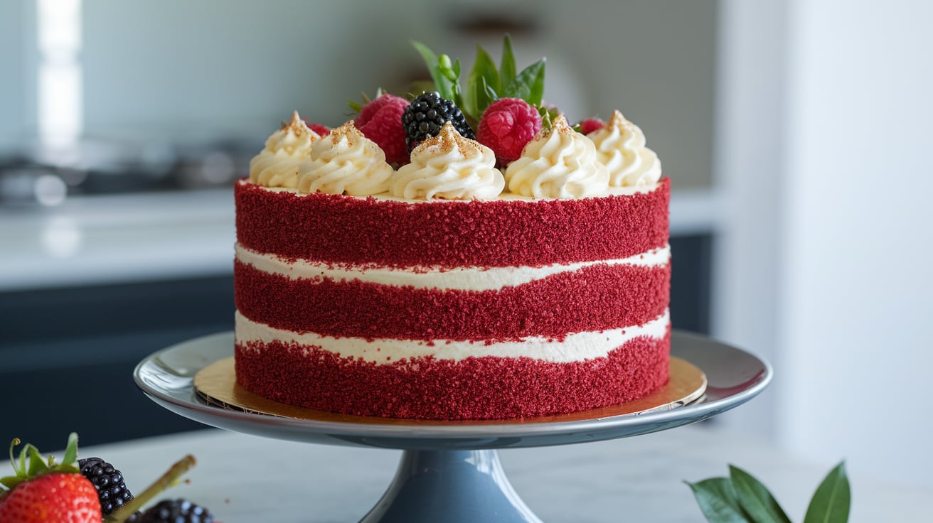 Classic Southern Red Velvet Cake Recipe