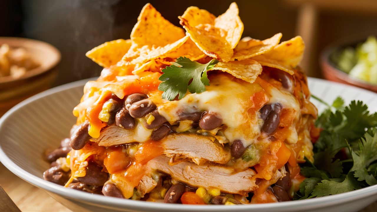 Easy Chicken Tortilla Dump Dinner