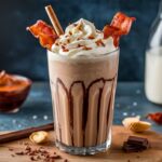 Low Carb Boozy Chocolate, Peanut Butter, and Bacon Milkshake: A Decadent Keto-Friendly Treat