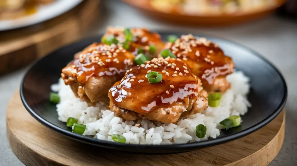 Spicy Honey Garlic Chicken