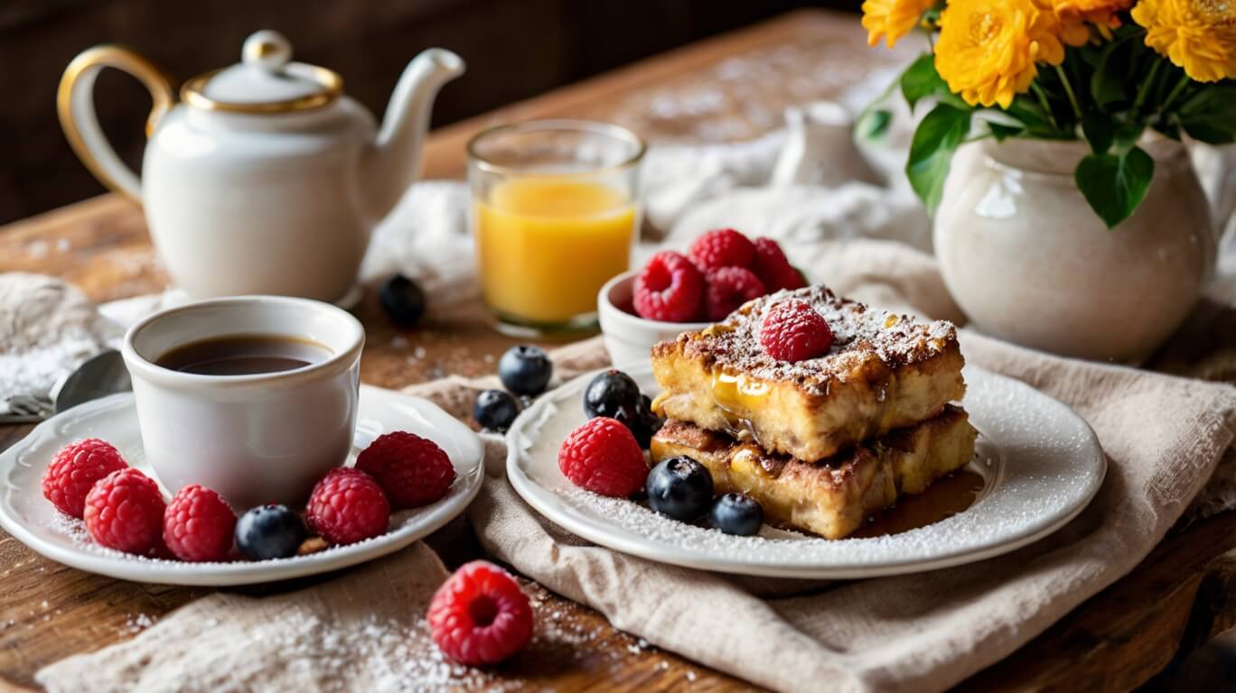 Cinnamon Baked French Toast