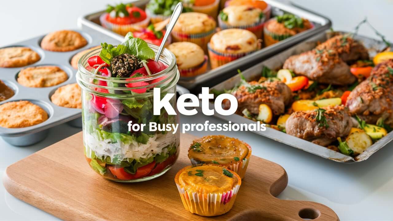 Keto for Busy Professionals: Quick and Easy Low-Carb Meals for a Hectic Schedule