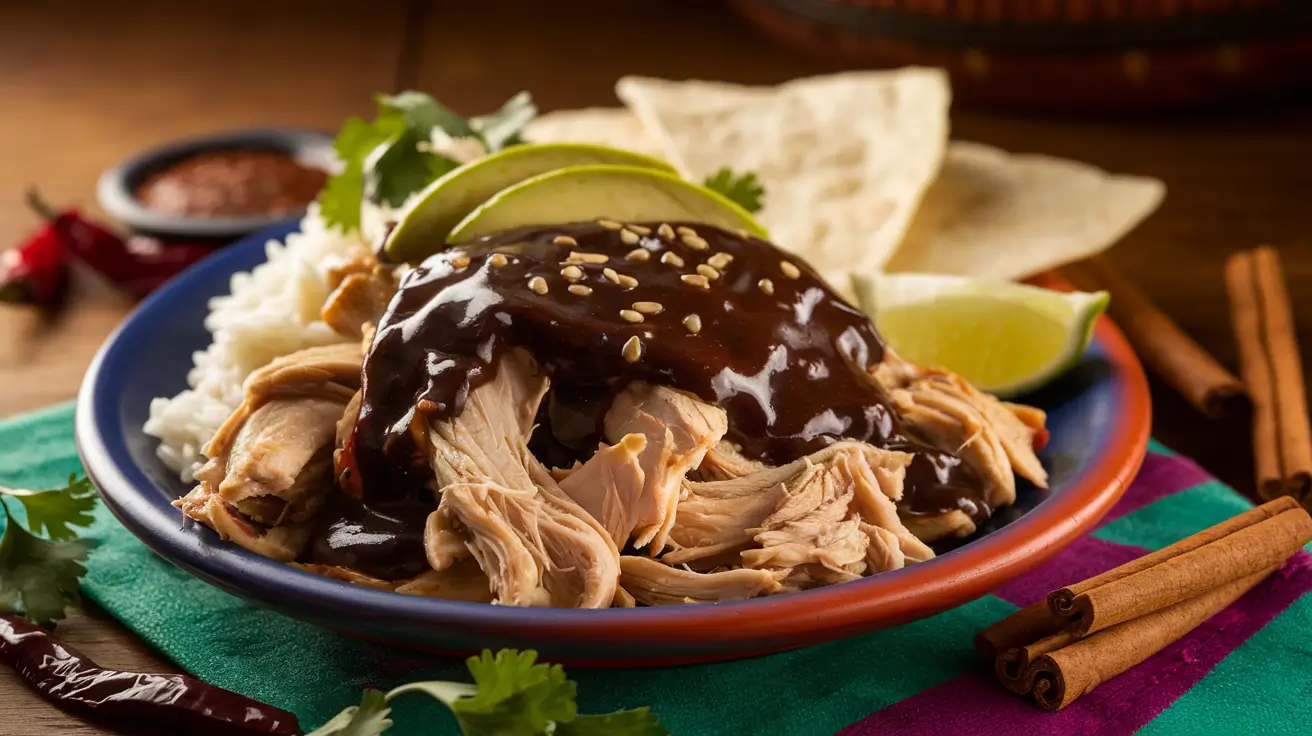 Easy Slow Cooker Chicken Mole