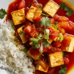 Tomato and Ginger Braised Tofu