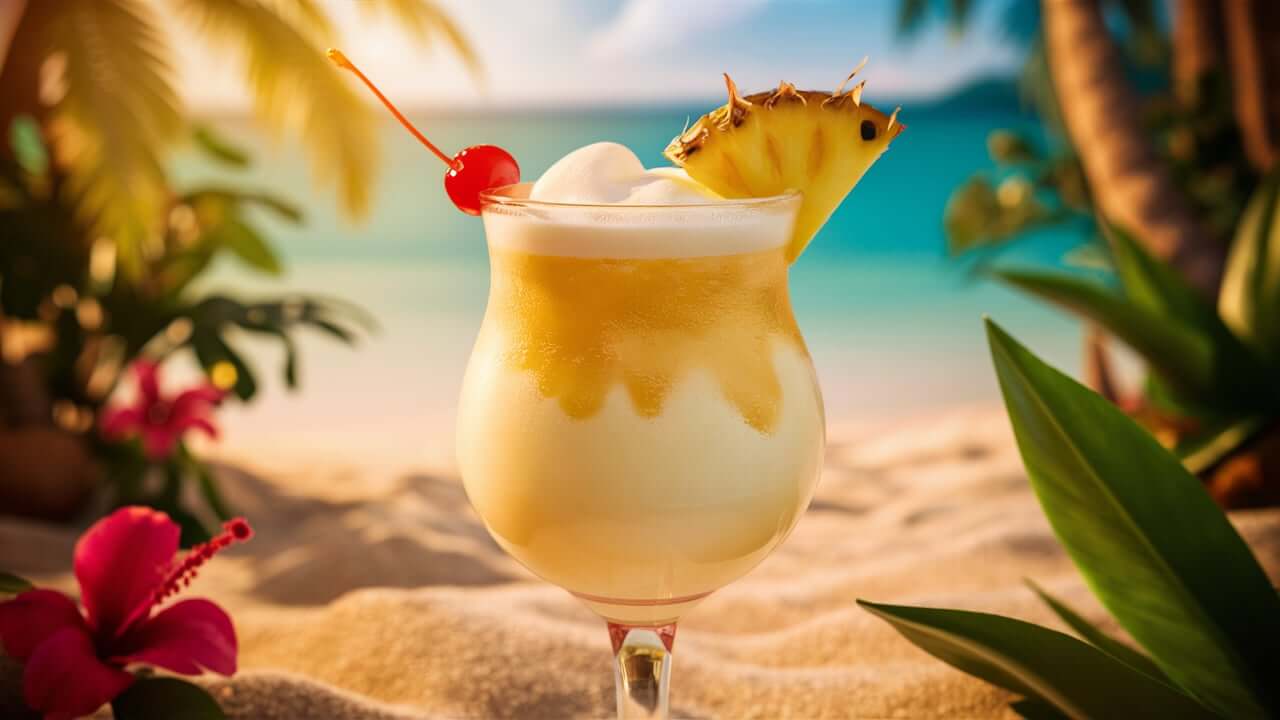 Piña Coladas: A Tropical Escape in a Glass