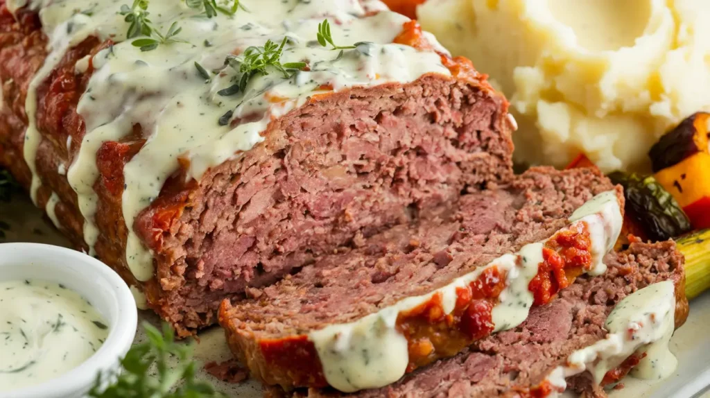 Meatloaf with Ranch Dressing for a Flavorful Twist