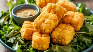 Crispy Corn Nuggets Recipe
