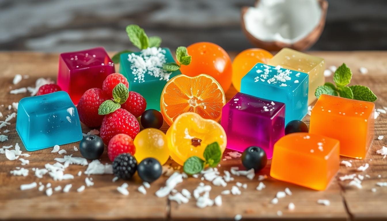 Keto jelly sweets